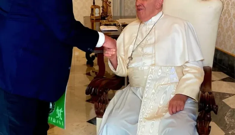 El papa Francisco recibió a la cúpula de la CGT