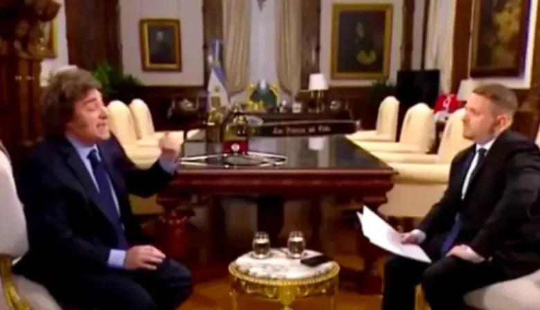 Javier Milei en TN con Jonatan Viale sobre $LIBRA: "Yo no lo promocioné, lo difundí"