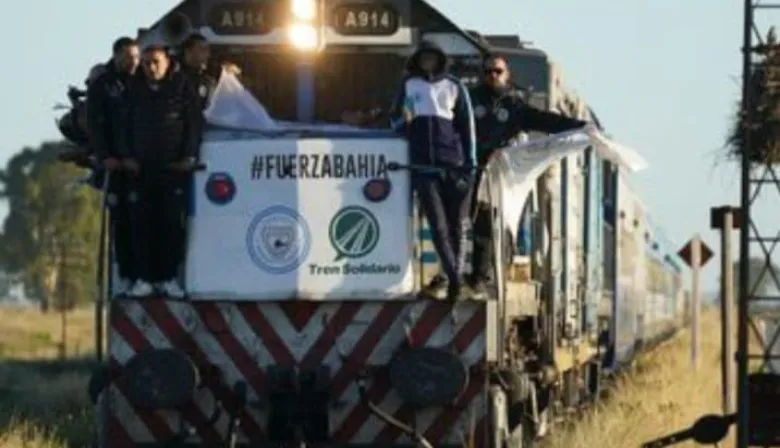 Con más de 1.200 toneladas de donaciones, el tren solidario llegó a Bahía Blanca