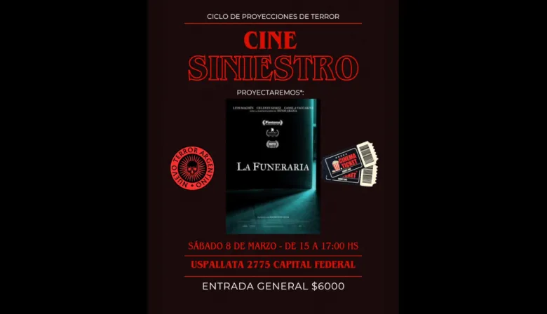 Cine Siniestro, la novedosa oferta de Nuevo Terror Argentino