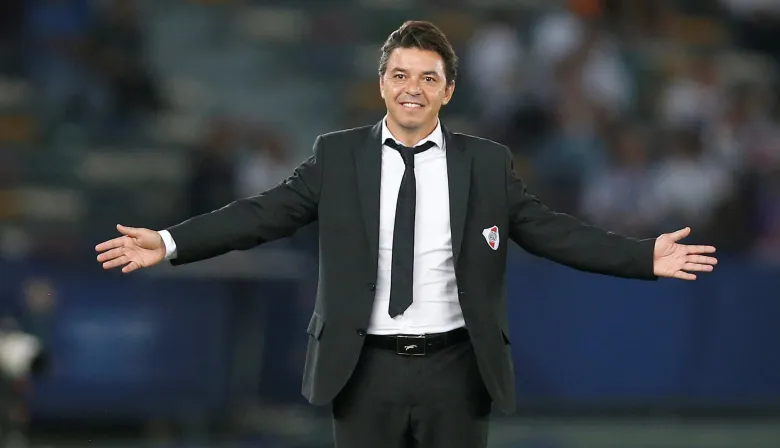 Gallardo terminó motivando a los periodistas después del empate de River por Copa Libertadores