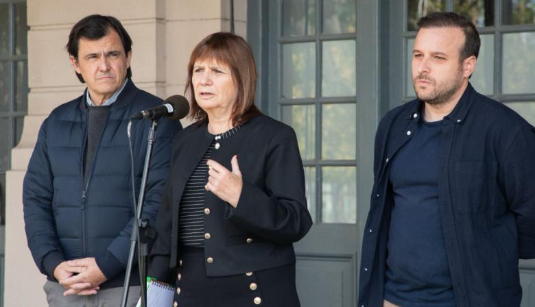 Patricia Bullrich anunció la ampliación de asistencia económica para Bahía Blanca