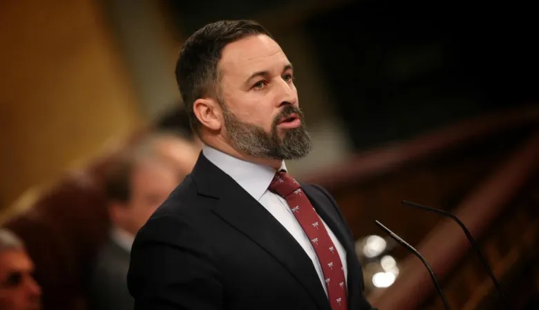 Santiago Abascal retrata a Pedro Sánchez como el presidente del miedo y la ruina