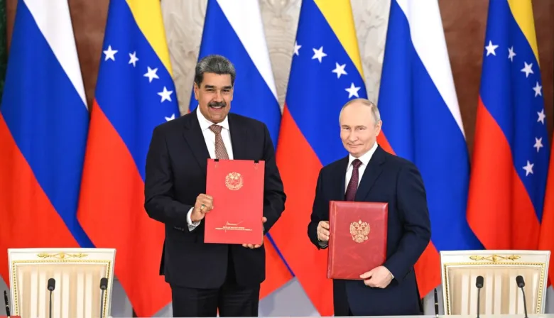 Putin y Maduro sellan una alianza estratégica que desafía la influencia de Occidente