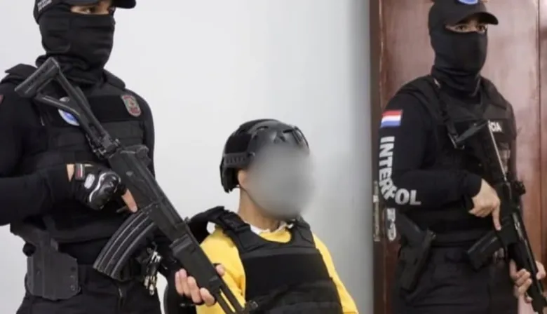 "Sicario de alto rango": extraditaron a uno de los criminales más peligrosos de Paraguay