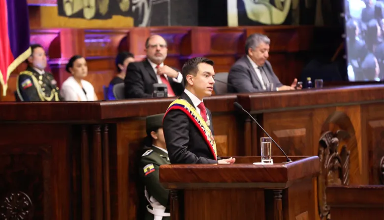 Daniel Noboa sepulta el legado de Rafael Correa y promete vencer al caos en Ecuador