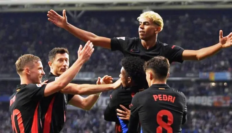 Fiesta en Barcelona: el culé se consagró campeón de la liga española