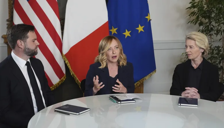 Meloni se consolida como puente entre Bruselas y Washington en un momento clave