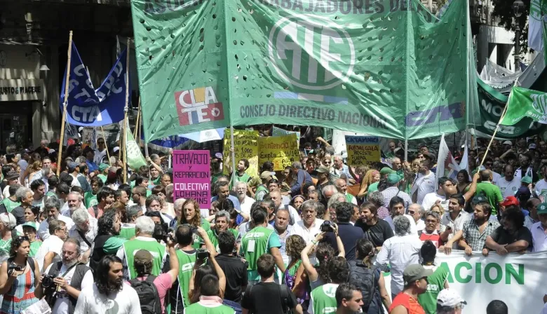 ATE rechazó la limitación del derecho a huelga