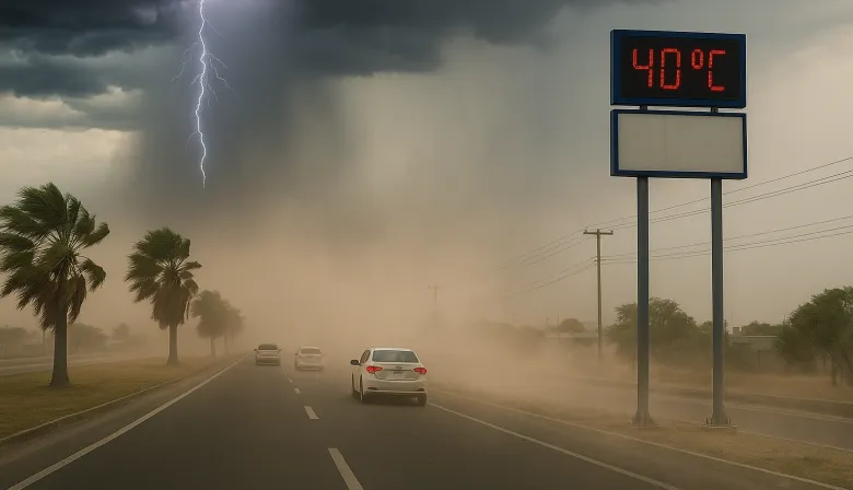 México: lluvias, vientos y ola de calor desafían gestión climática de Claudia Sheinbaum