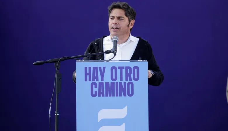 Kicillof lanzó el Movimiento Derecho al Futuro: “Hoy la discusión es FMI o pueblo”