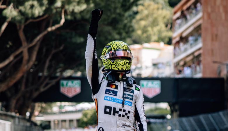 Lando Norris ganó el Gran Premio de Mónaco y Colapinto terminó 13°