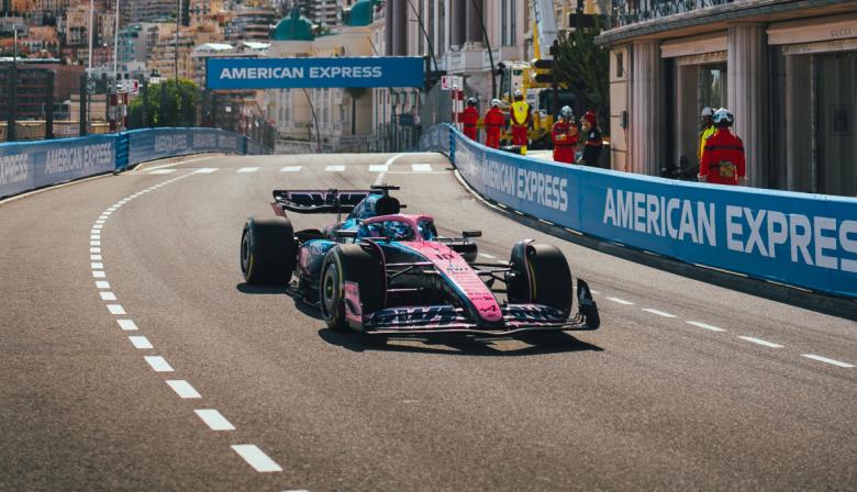 Franco Colapinto salió último en las pruebas libres del GP de Mónaco