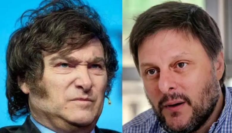 Leandro Santoro calificó de “inmaduro e infantil” a Milei tras el apodo “Sanvaca”