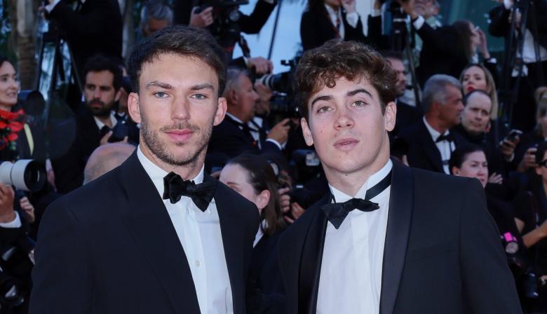 El look de Franco Colapinto y Pierre Gasly en el Festival de Cannes