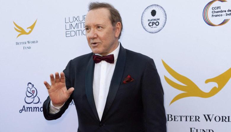 Kevin Spacey fue homenajeado en Cannes y habló de su cancelación