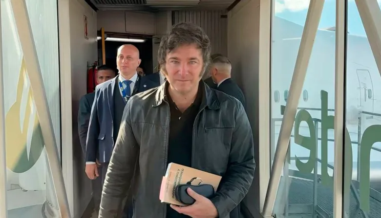 Milei inicia en Roma su viaje de diez días por Europa