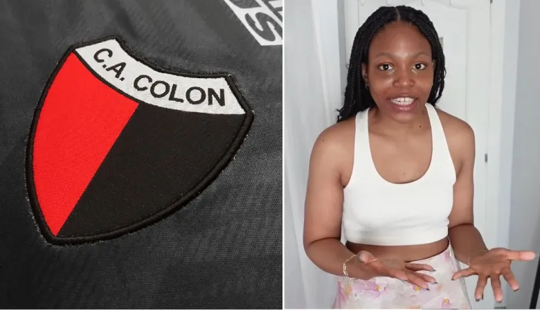 La influencer de Annobón se hizo hincha de Colón y quiere ver a Los Palmeras