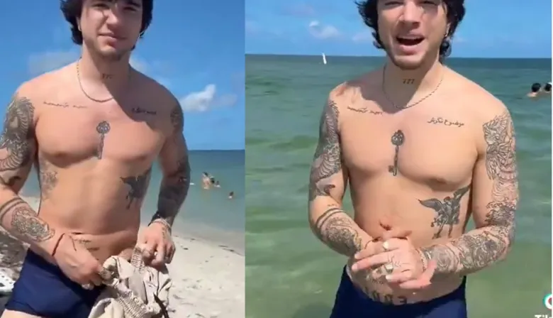 Los memes del bulto de Julián Serrano en su viaje