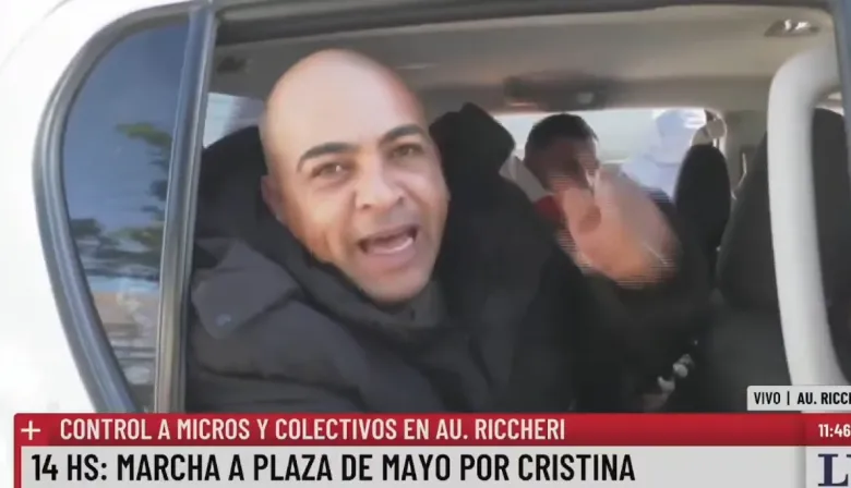 Detuvieron al hombre que amenazó de muerte a Milei por televisión