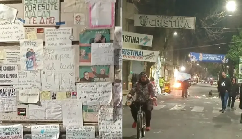 "Vecino de Cristina": la cuenta furor con fotos y videos caseros de la cuadra donde vive la expresidenta