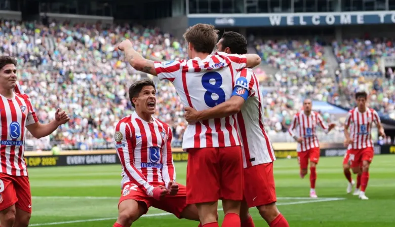 Atlético Madrid venció a Seattle y evitó la eliminación del Mundial de Clubes