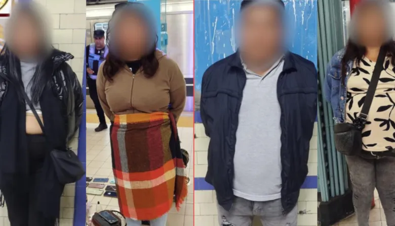 Cayeron los pungas de la Línea A: robaron 14 celulares en un par de horas