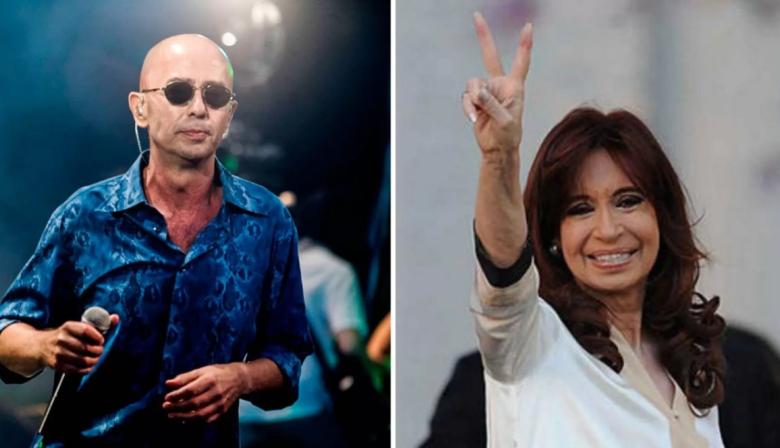 Indio Solari y su virtual apoyo a Cristina Fernández de Kirchner
