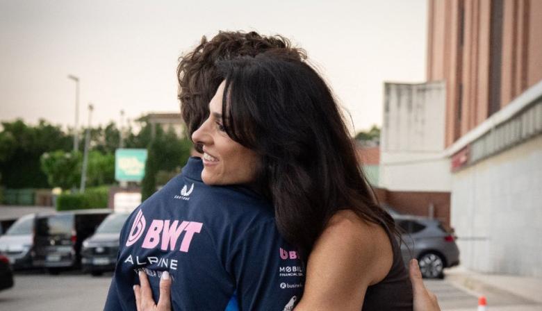 Franco Colapinto y Gabriela Sabatini juntos en España: ¿qué dijo la tenista?