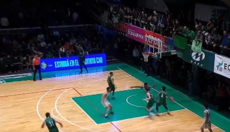 Histórico triple en la Liga Nacional de Básquet: Lezcano la metió de aro a aro