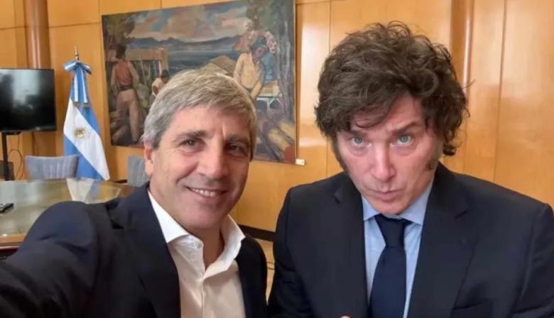 Milei, eufórico: “Caputo es el mejor ministro de la historia”