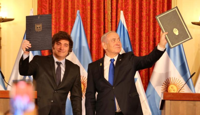 Milei y Netanyahu sellan una alianza histórica por la libertad y la democracia