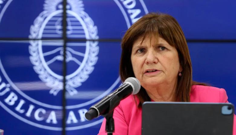 Bullrich defendió al policía que baleó a Thiago Correa y apuntó contra la inseguridad en La Matanza