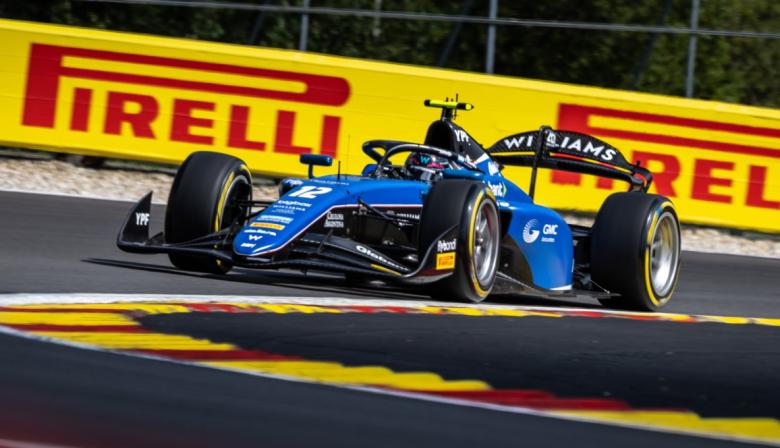 Franco Colapinto en Spa-Francorchamps: su historial completo en el circuito de Bélgica