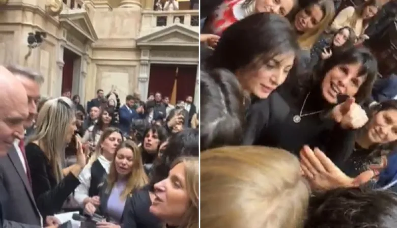“¡Psicópata, cagón!”: el video del escandaloso final con gritos e insultos contra Espert