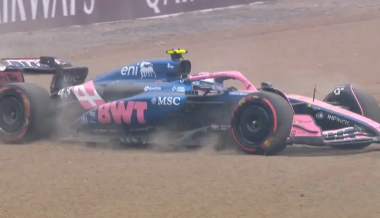 F1: Colapinto hizo un trompo y quedó eliminado en la clasificación de Silverstone
