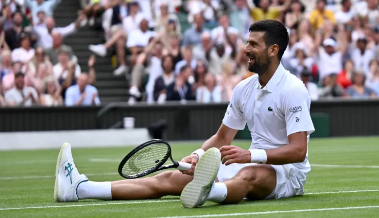 Djokovic, centenario en Wimbledon: otra marca para la leyenda