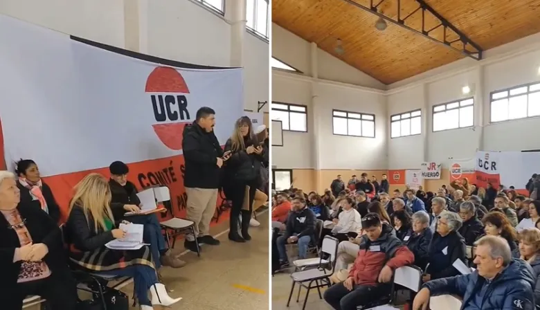 Escándalo en Río Negro porque la UCR hizo un acto partidario en una escuela pública