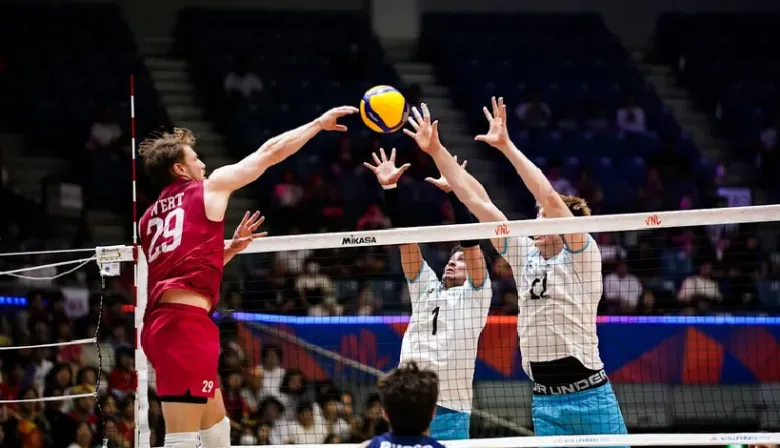 Vóley: la selección argentina cayó ante EE.UU. y se quedó sin chances de clasificar a los playoffs