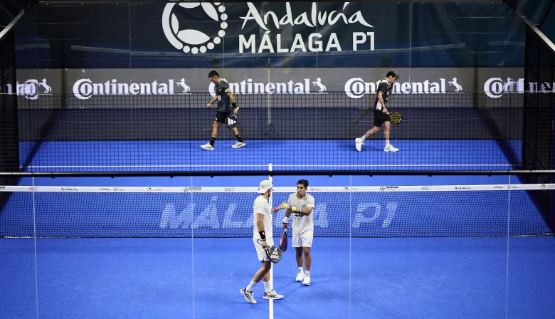 El pádel en Málaga ya tiene a sus cuatro parejas semifinalistas
