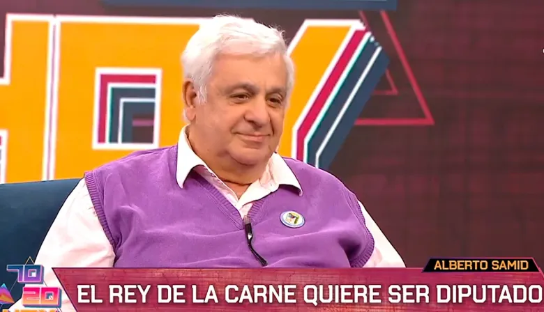 Samid candidato a diputado: “Me meto porque están entregando el país”