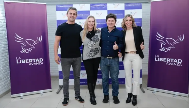 Karina Milei y Martín Menem desembarcaron en Corrientes para respaldar a Lisandro Almirón