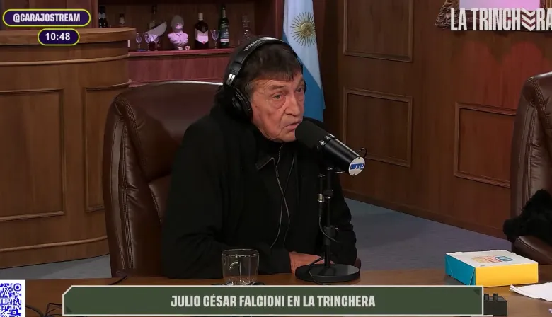 ¿Falcioni bancó a Milei?