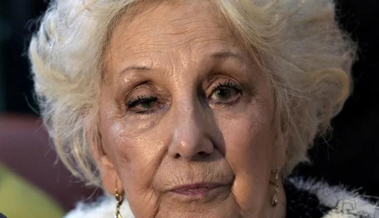 Estela de Carlotto acusó a Milei de destruir el país tras el hallazgo del nieto 140