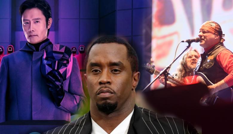 Diddy culpable, El Juego del Calamar y La Renga en Huracán marcaron el pulso del entretenimiento