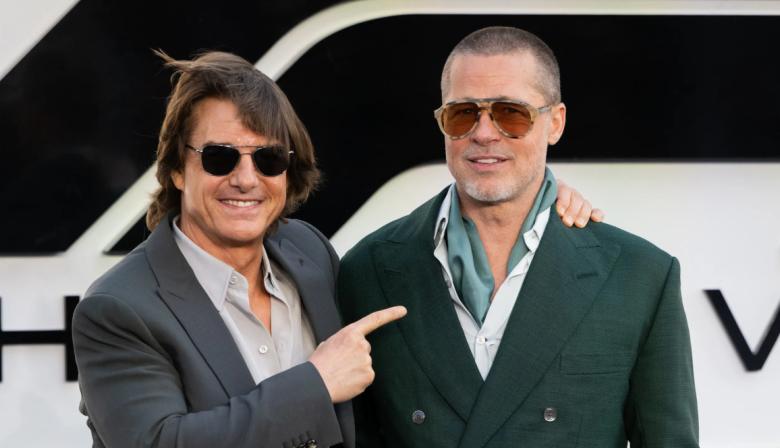 Brad Pitt reveló la película que no pudo hacer por un capricho de Tom Cruise