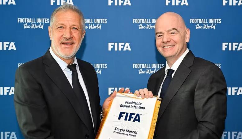 FIFA y FIFPro enfrentados: qué dijo Infantino tras las críticas de Marchi
