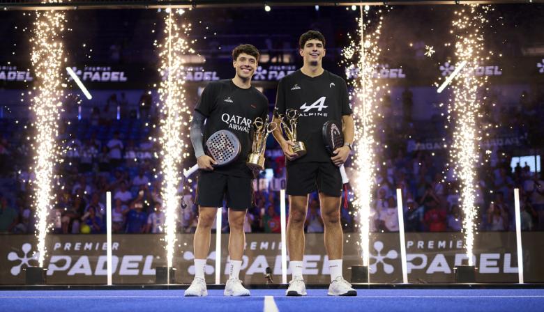 Tapia y Coello se consagran en Málaga y se convierten en la dupla más ganadora del pádel moderno