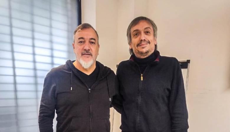 Aguiar se reunió con Máximo Kirchner y propuso debatir una “nueva estatalidad”