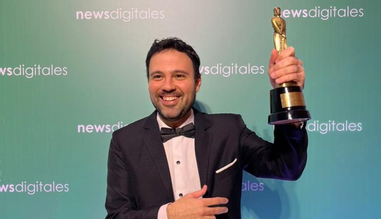 Agustín Rey ganó el Martín Fierro como Mejor Redactor de Espectáculos